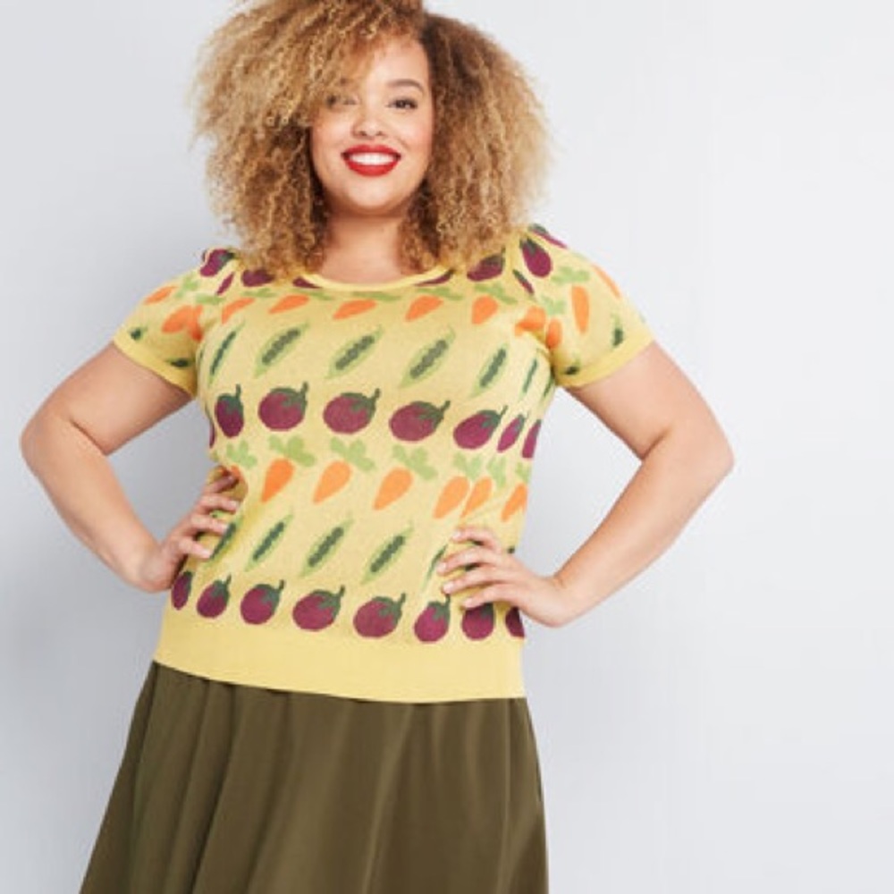 Hometown gardens Modcloth sweater